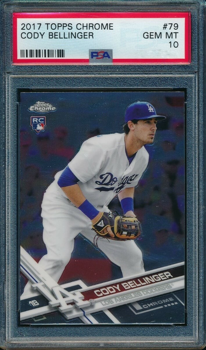 2017 Cody Bellinger Topps Chrome Baseball #79