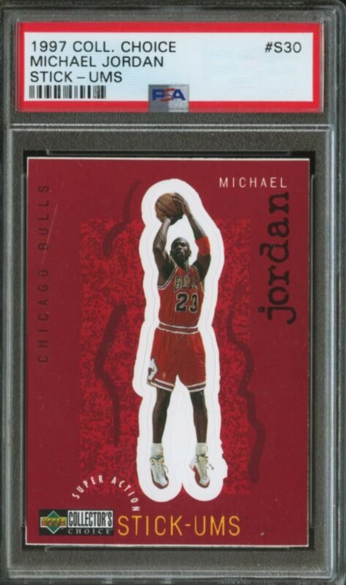 1997 Michael Jordan Upper Deck Collector's Choice Basketball #S30