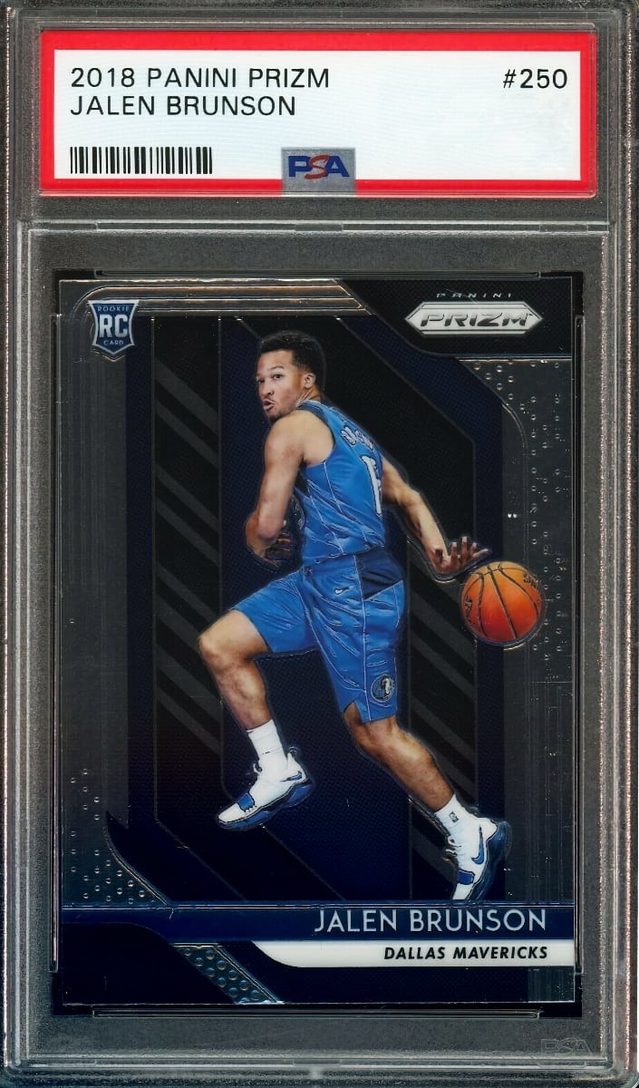 2018 Jalen Brunson Panini Prizm Basketball #250