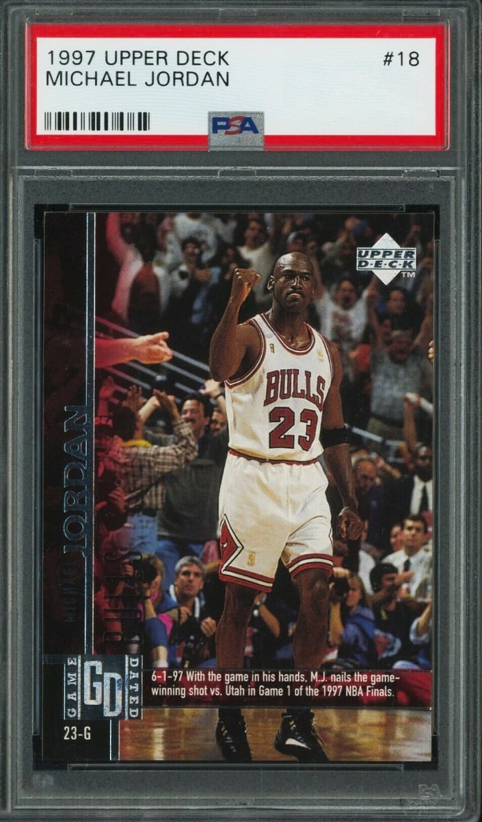 1997 Michael Jordan Upper Deck Basketball #18