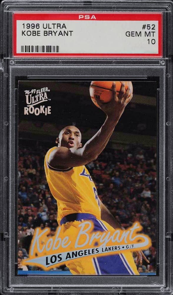 1996 Kobe Bryant Fleer Ultra Basketball #52