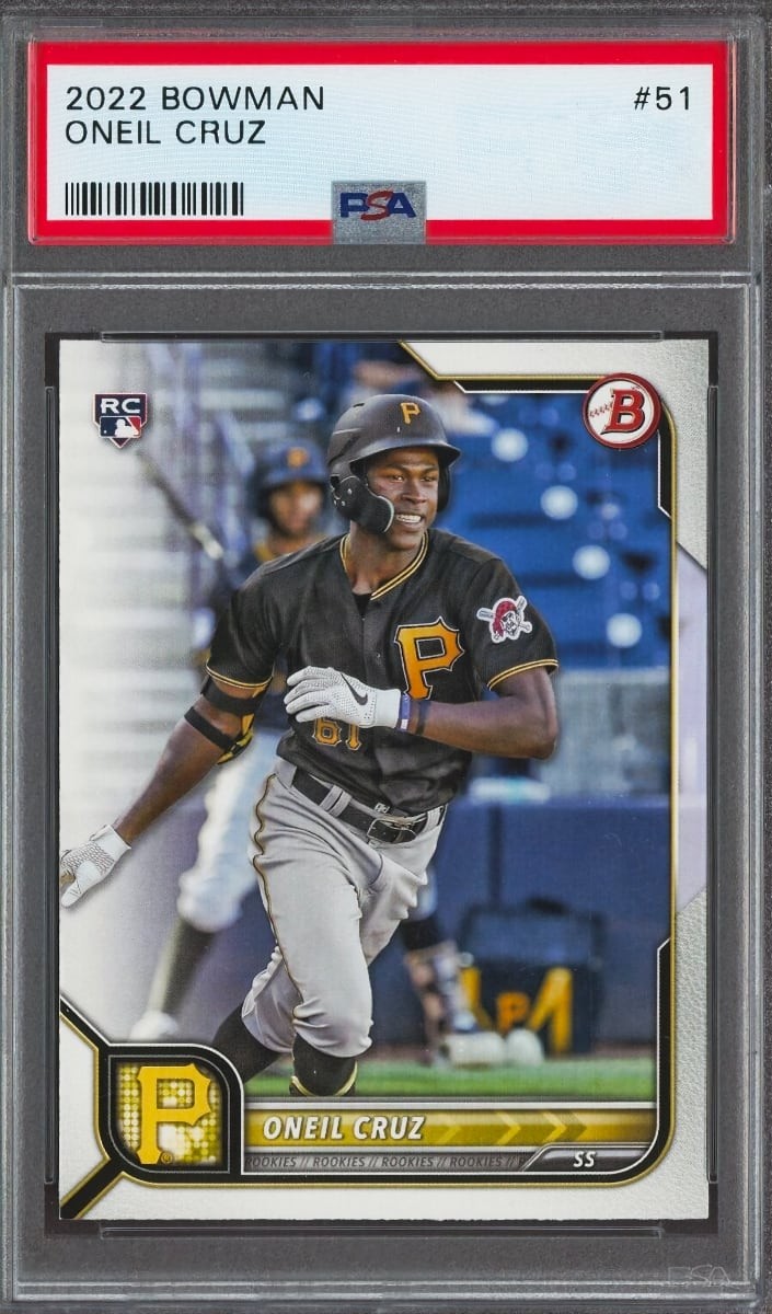 2022 Oneil Cruz Bowman Baseball #51