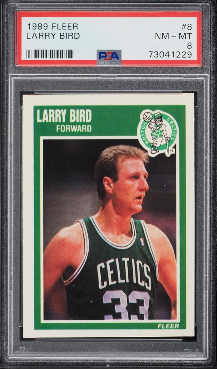 1989 Larry Bird Fleer Basketball #8