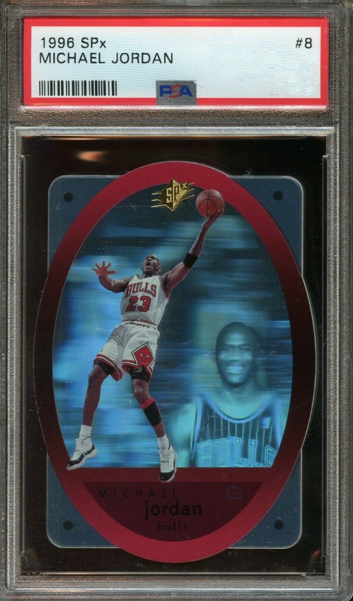 1996 Michael Jordan SPx Basketball #8