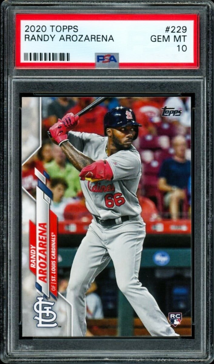 2020 Randy Arozarena Topps Baseball #229