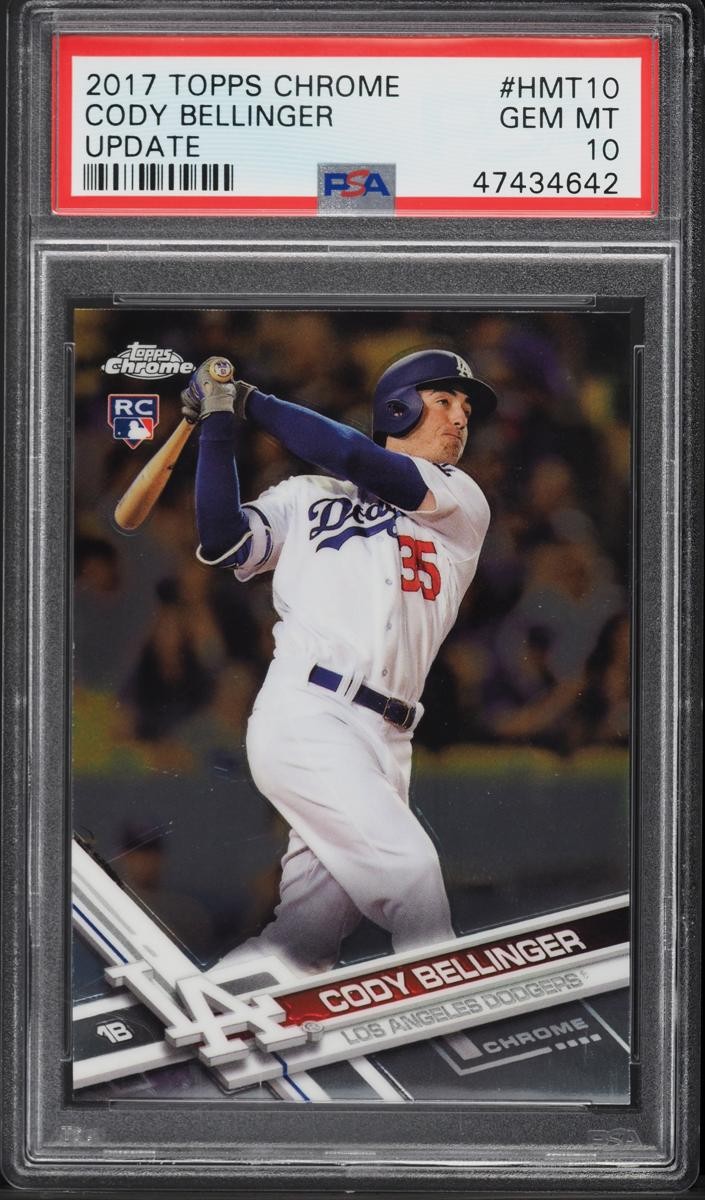 2017 Cody Bellinger Topps Chrome Update Baseball #HMT10