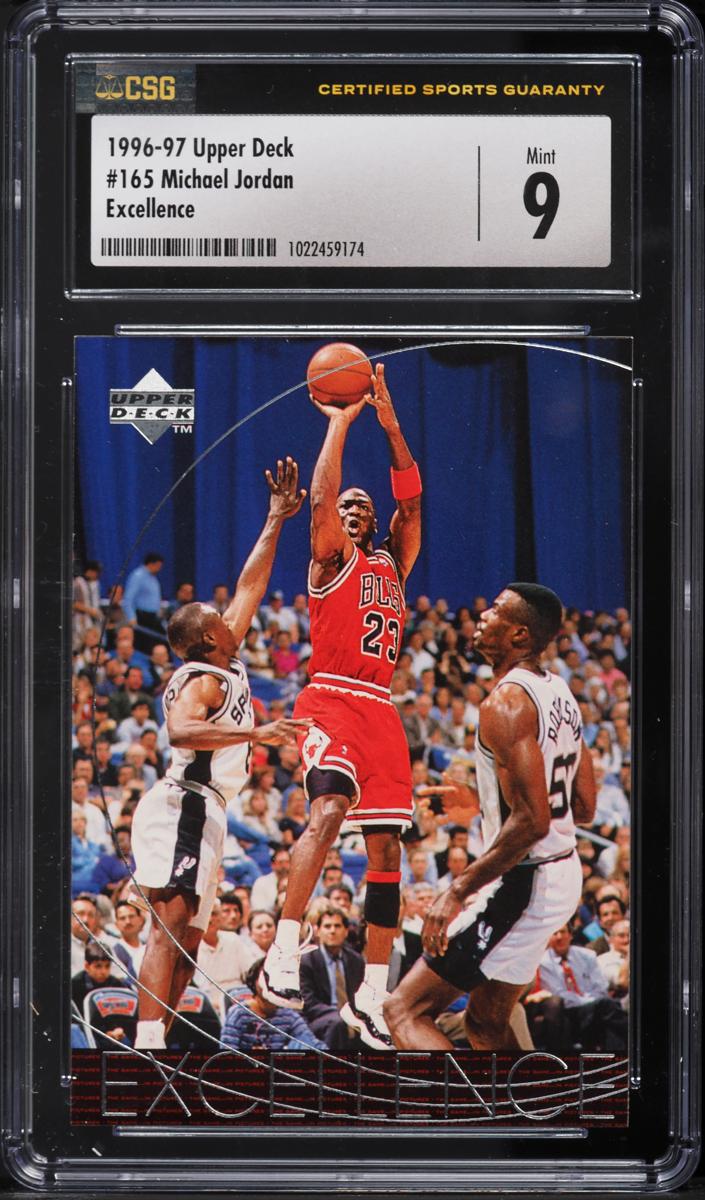 1996 Michael Jordan Upper Deck Basketball #165