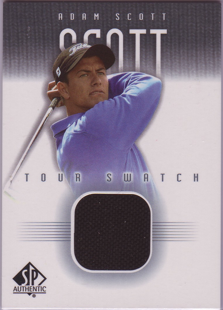 2001 Adam Scott SP Tour Swatch #AS-TS