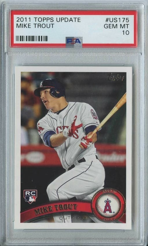 2011 Mike Trout Topps Update Baseball #US175