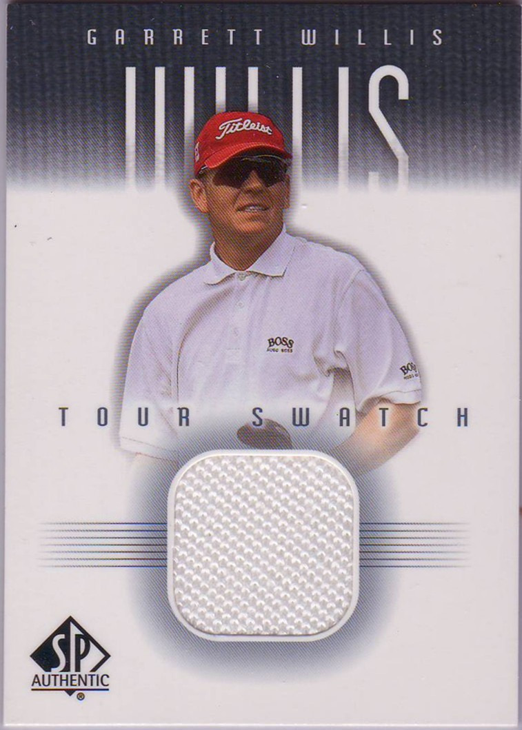 2001 Garrett Willis SP Tour Swatch #GW-TS (Tour Swatch)