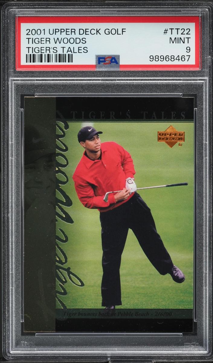 2001 Tiger Woods Upper Deck Golf #TT22 (Tiger's Tales)