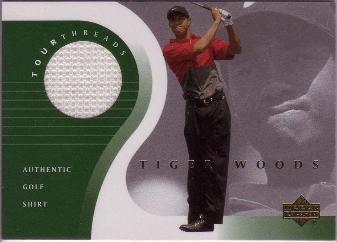 2001 Tiger Woods Tour Threads #TT-TW