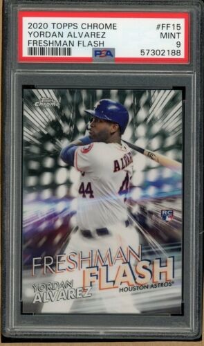 2020 Yordan Alvarez Topps Chrome Baseball #FF-15
