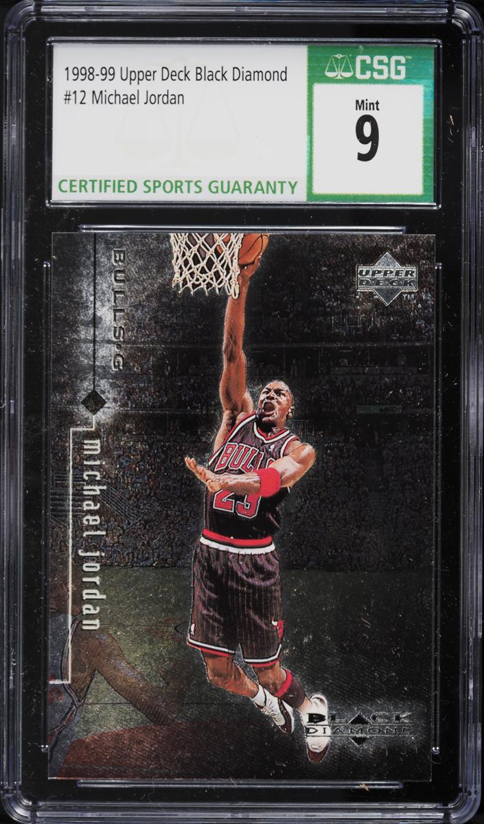 1998 Michael Jordan Upper Deck Black Diamond Basketball #12