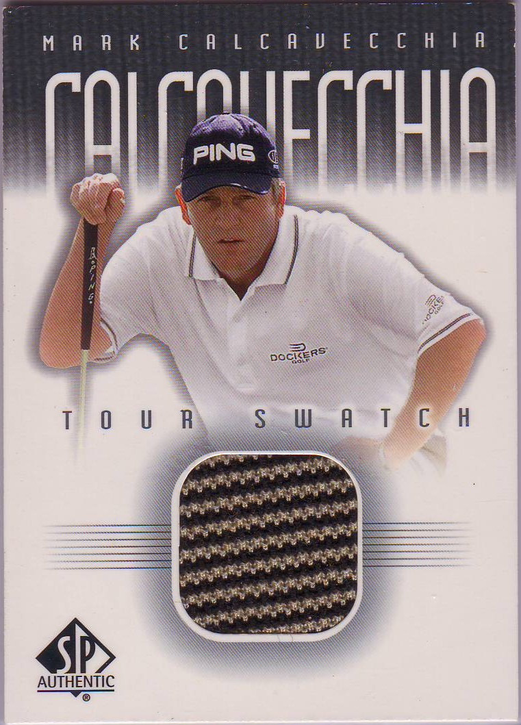 2001 Mark Calcavecchia SP Tour Swatch #MC-TS