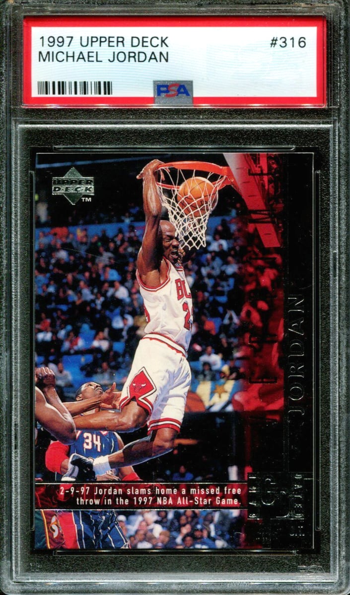 1997 Michael Jordan Upper Deck Basketball #316