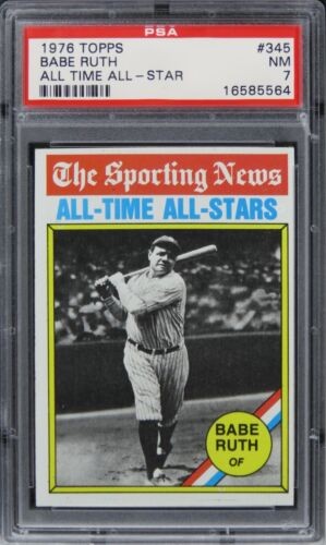 1976 Babe Ruth Topps Baseball #345