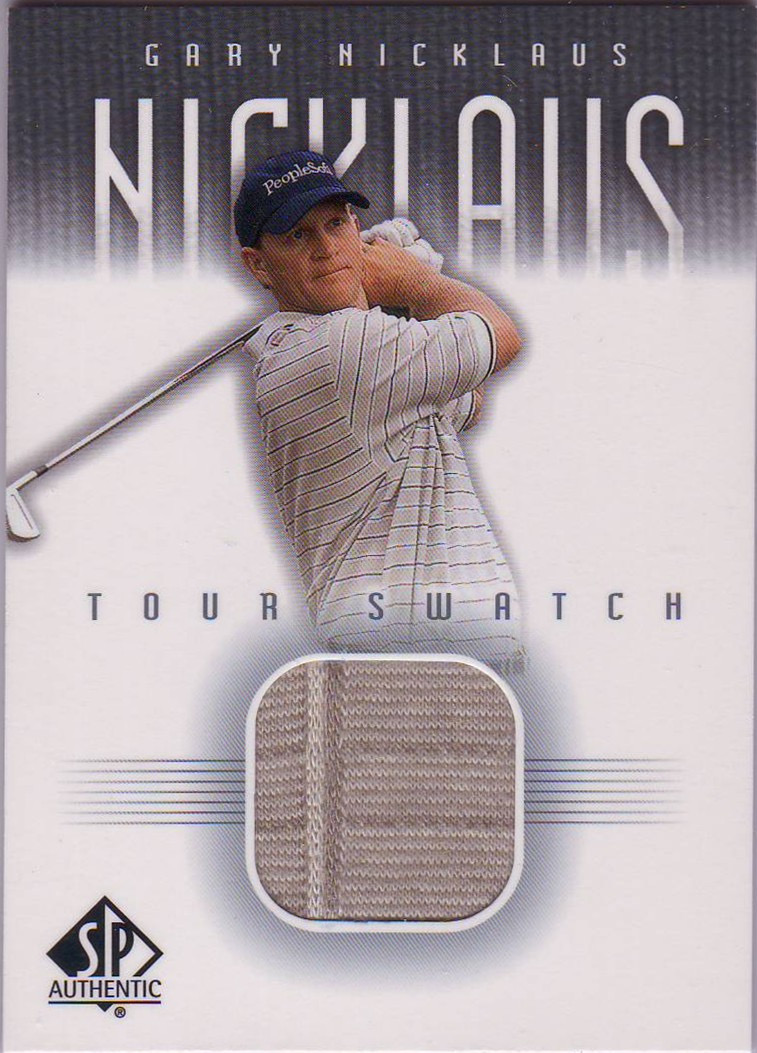 2001 Gary Nicklaus SP Tour Swatch #GN-TS