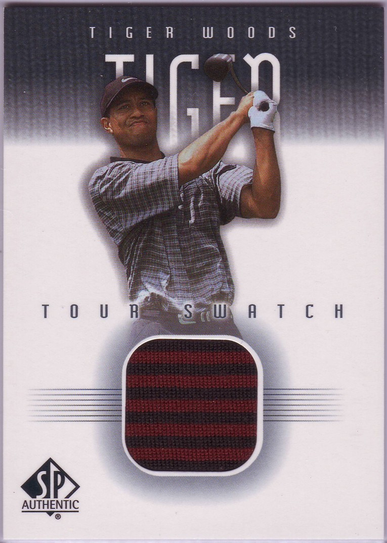 2001 Tiger Woods SP Tour Swatch #TW-TS (Swatch)