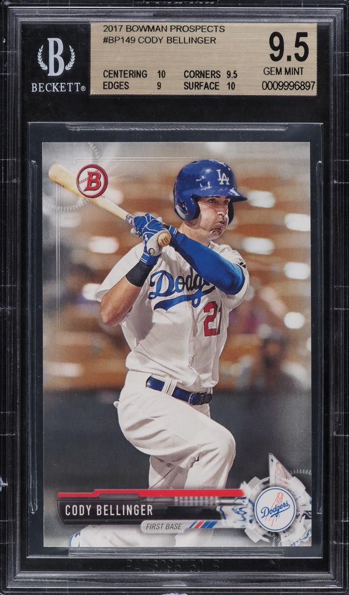 2017 Cody Bellinger Bowman Baseball #BP149