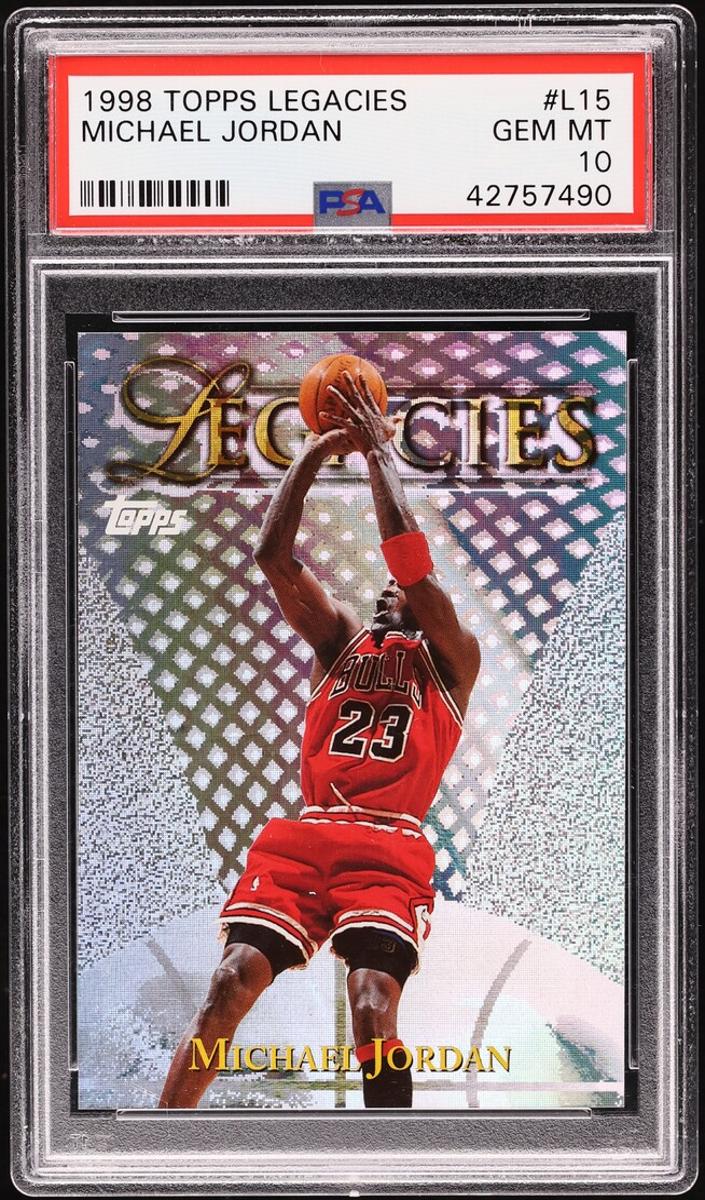 1998 Michael Jordan Topps Basketball #L15