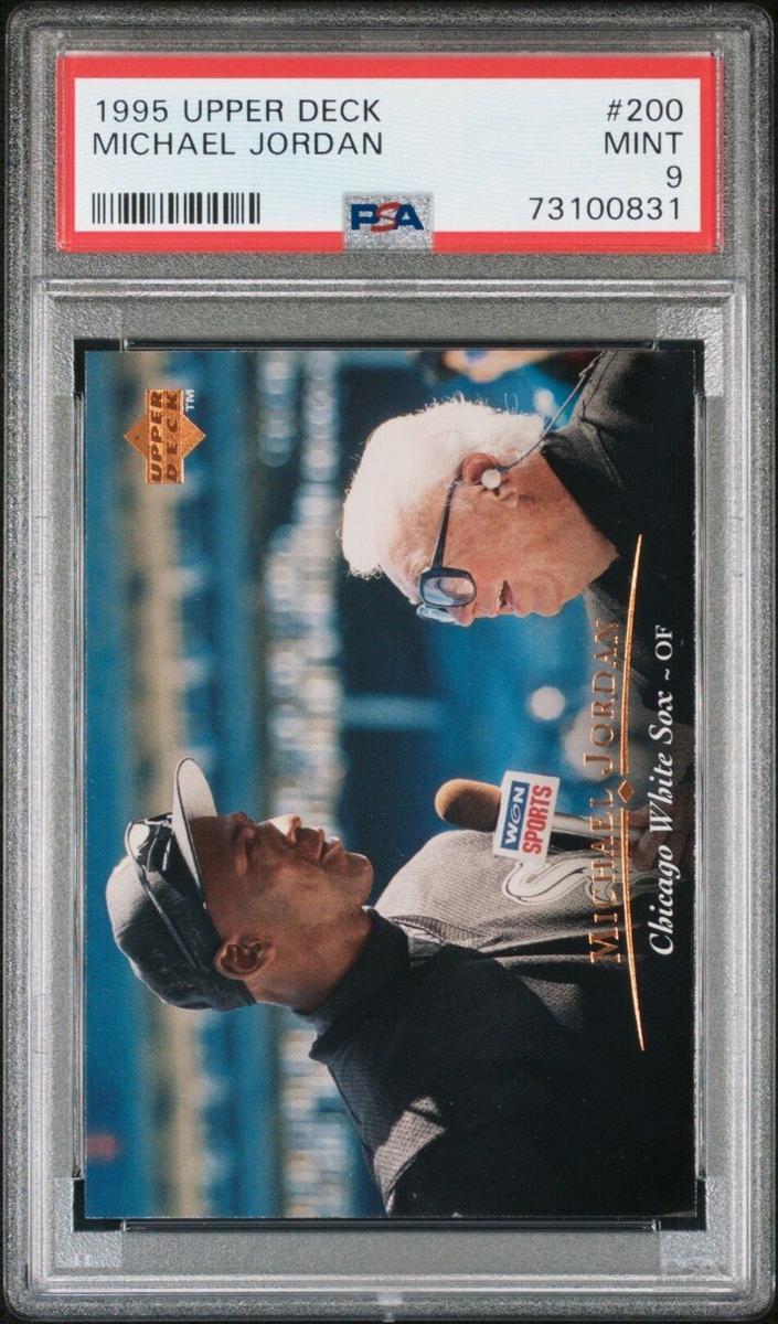 1995 Michael Jordan Upper Deck Baseball #200