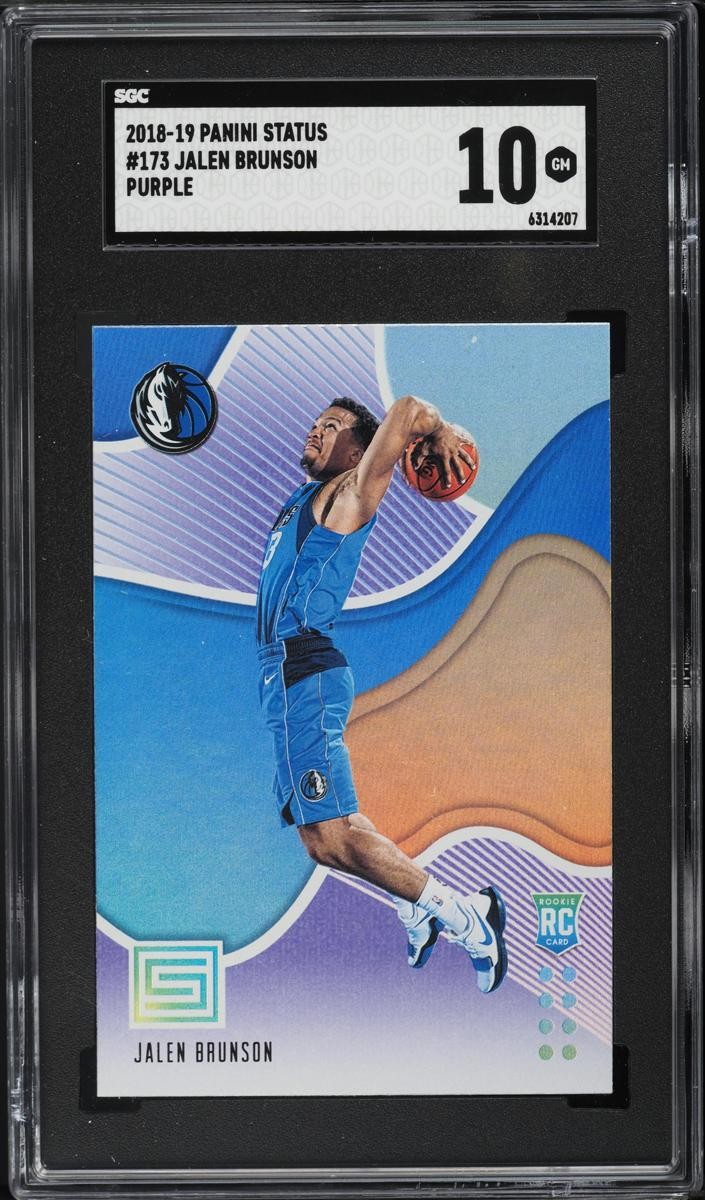 2018 Jalen Brunson Panini Status Basketball #173