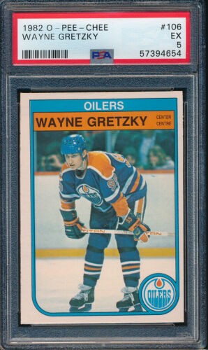1982 Wayne Gretzky O-Pee-Chee Hockey #106