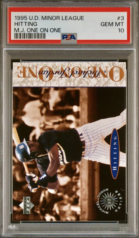 1995 Michael Jordan Upper Deck Minor League Baseball #3