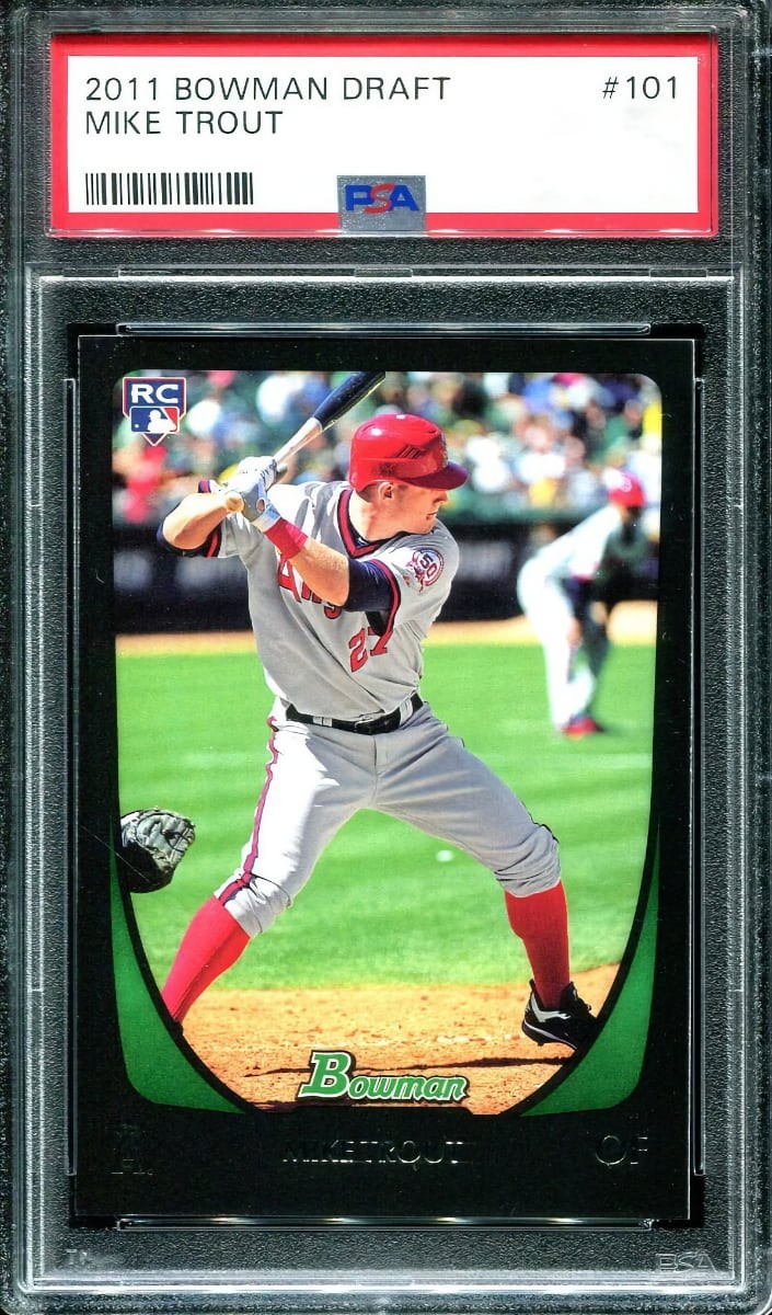 2011 Mike Trout Bowman Draft Baseball #101