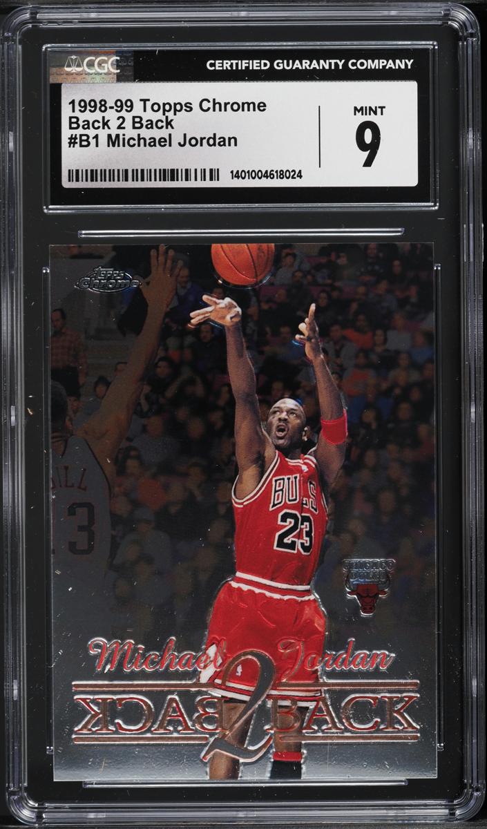 1998 Michael Jordan Topps Chrome Basketball #B1