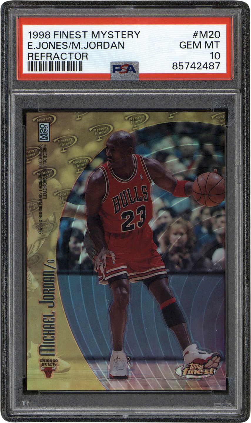 1998 Michael Jordan Topps Finest Basketball #M20 (Refractor)