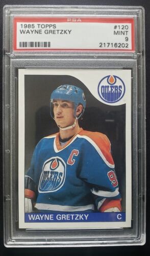 1985 Wayne Gretzky Topps Hockey #120