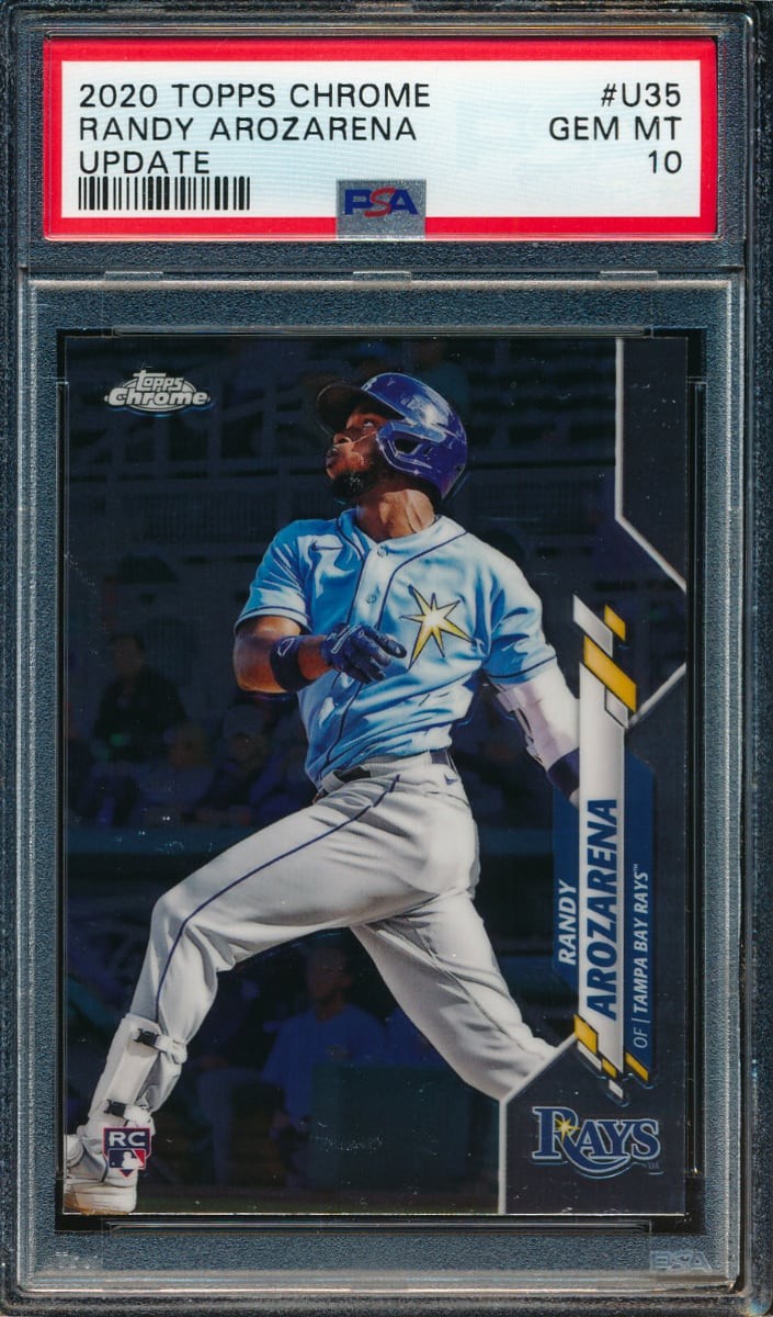 2020 Randy Arozarena Topps Chrome Update Baseball #U-35