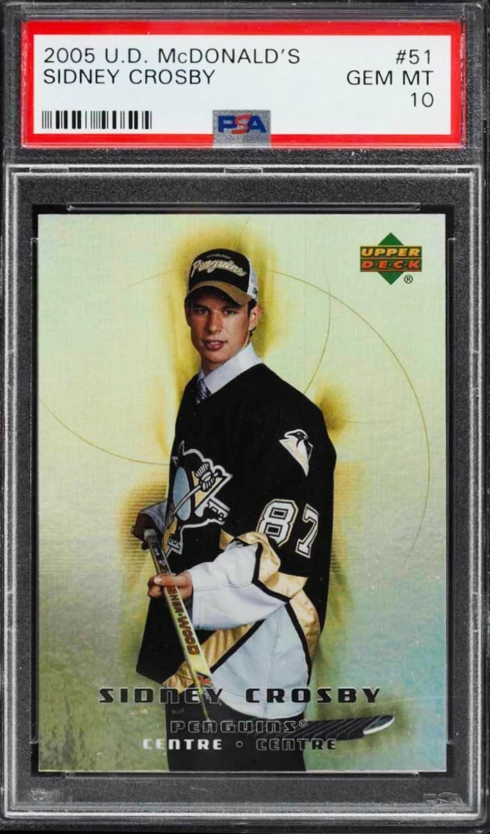 2005 Sidney Crosby Upper Deck McDonald's Hockey #51