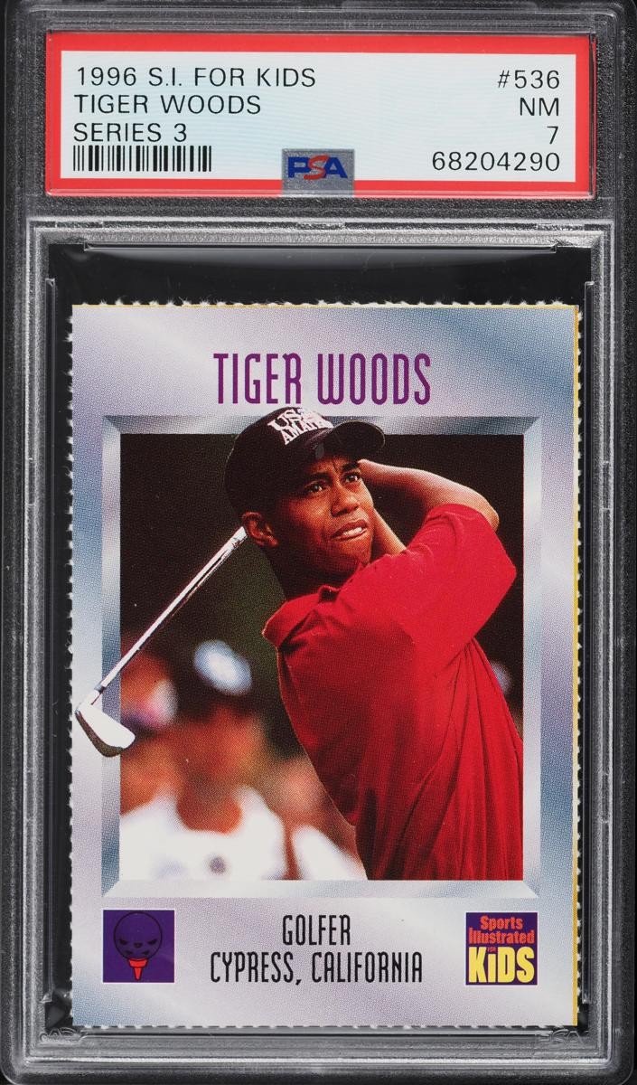 1996 Tiger Woods Sports Illustrated For Kids #536