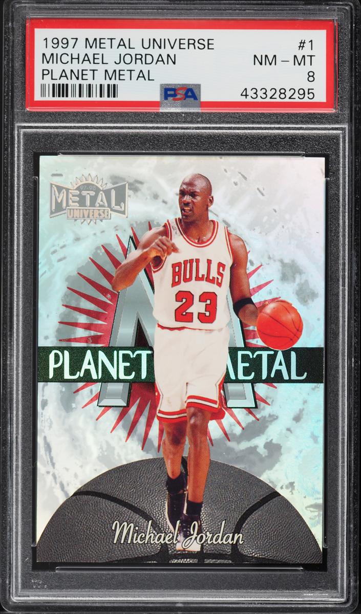 1997 Michael Jordan Metal Universe Basketball #1PM