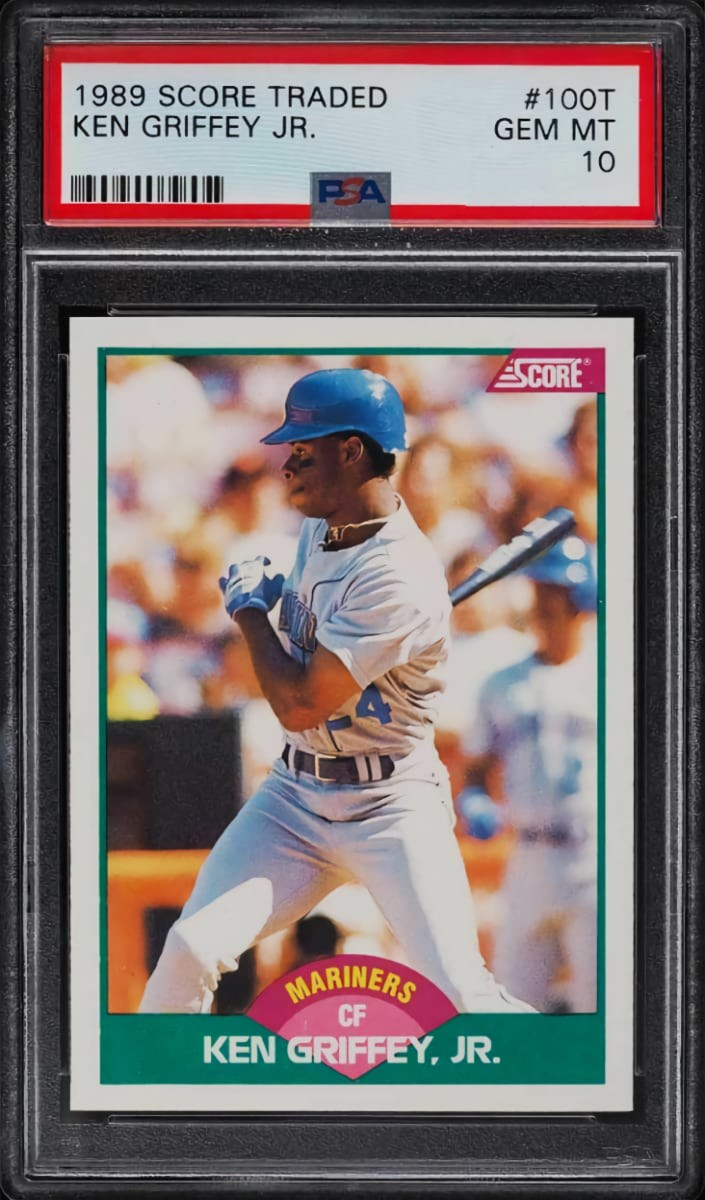 1989 Ken Griffey Jr. Score Traded Baseball #100T