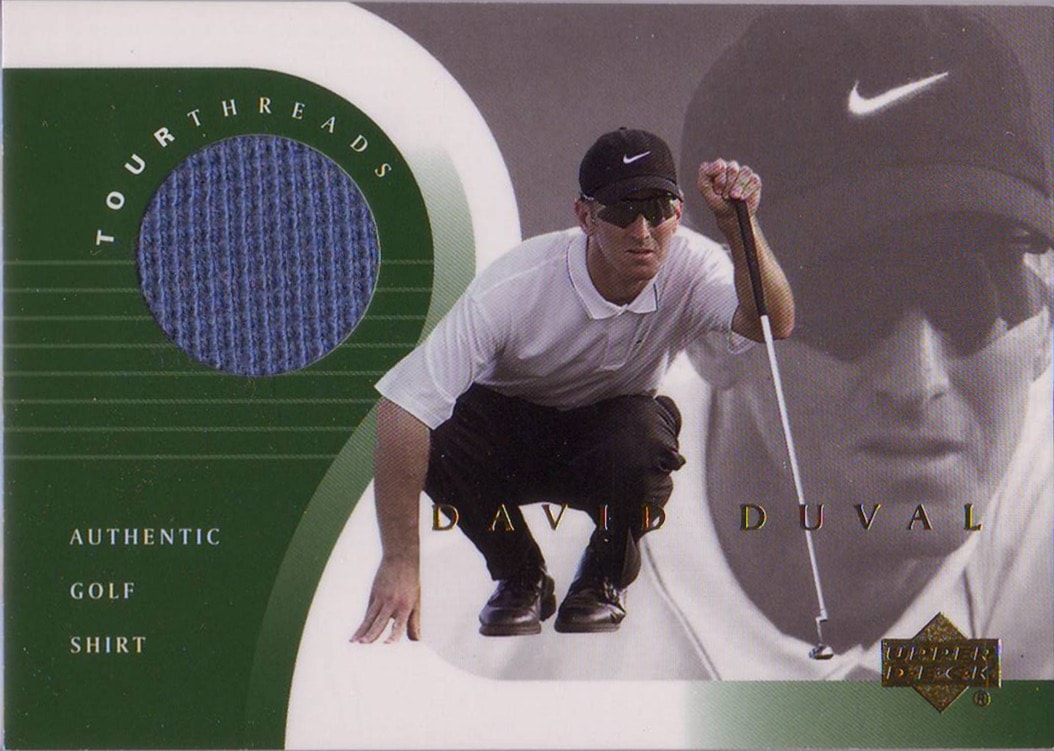 2001 David Duval Tour Threads #TT-DD