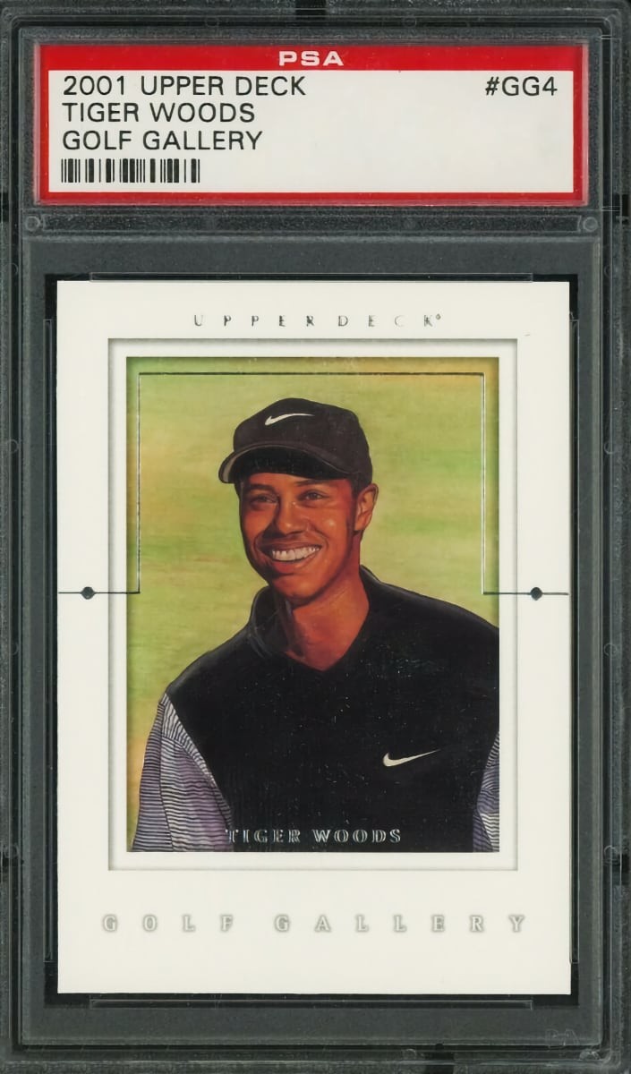 2001 Tiger Woods Upper Deck Golf #GG4 (Golf Gallery)