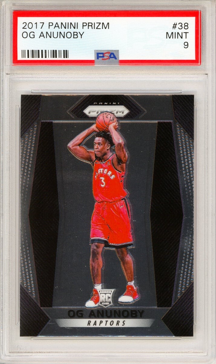 2017 OG Anunoby Panini Prizm Basketball #38