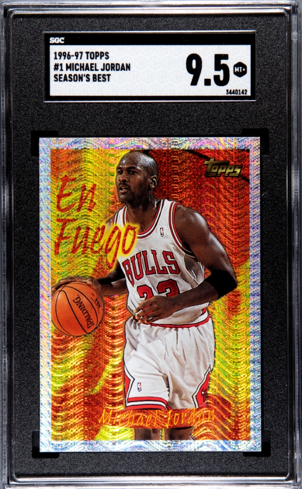 1996 Michael Jordan Topps Basketball #1
