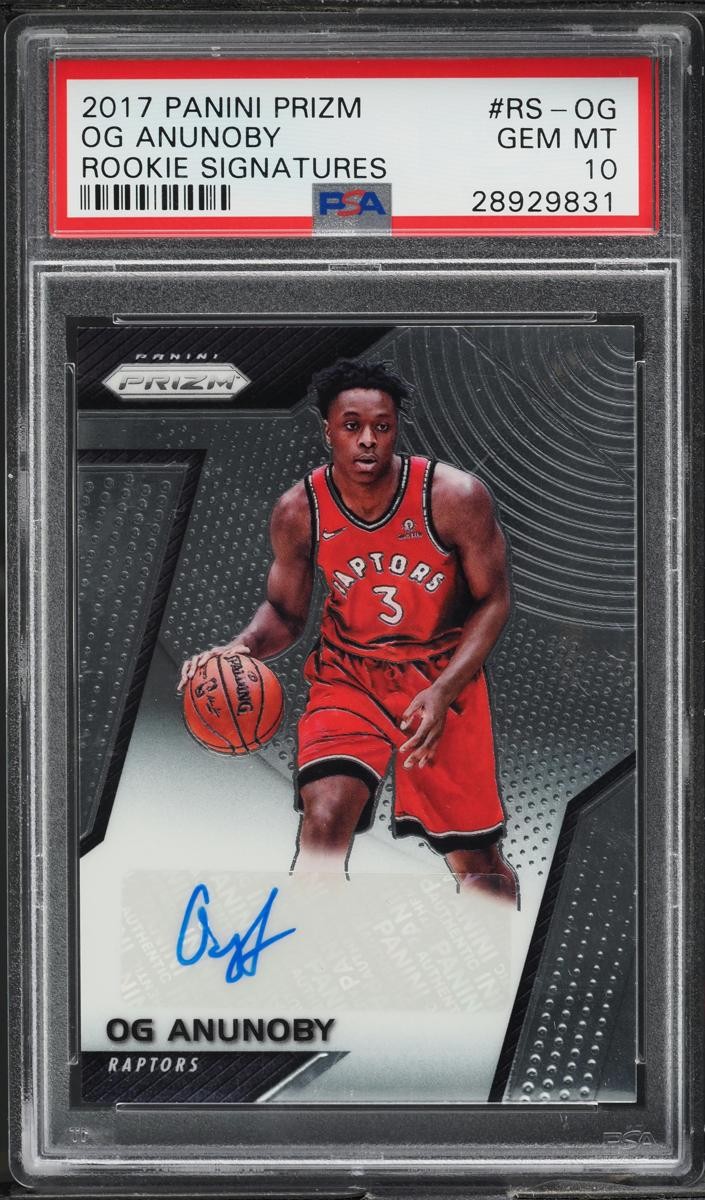 2017 OG Anunoby Panini Prizm Basketball #RS-OG