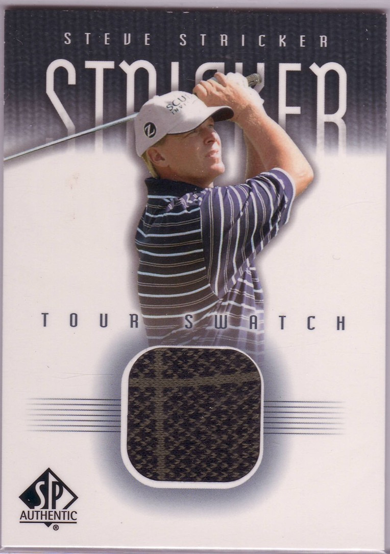 2001 Steve Stricker SP Tour Swatch #SS-TS