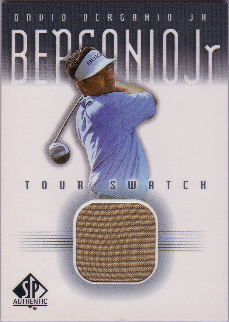 2001 David Berganio Jr SP Tour Swatch #DB-TS