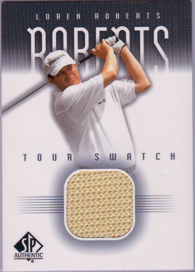 2001 Loren Roberts SP Tour Swatch #LR-TS
