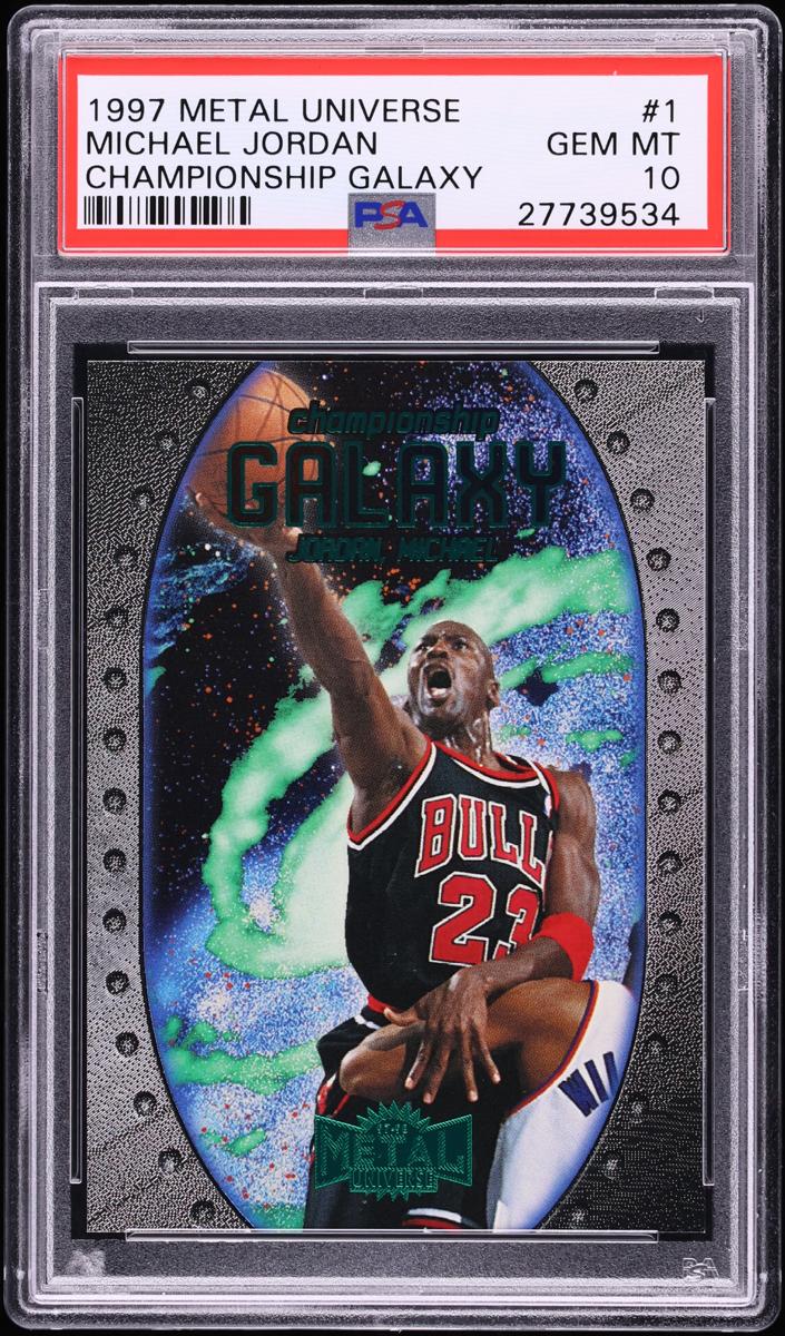 1997 Michael Jordan Metal Universe Championship Basketball #1CG