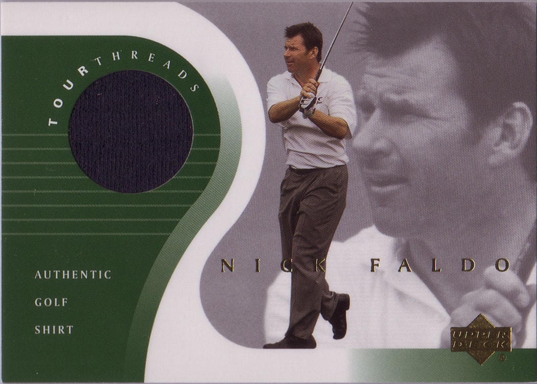 2001 Nick Faldo Tour Threads #TT-NF