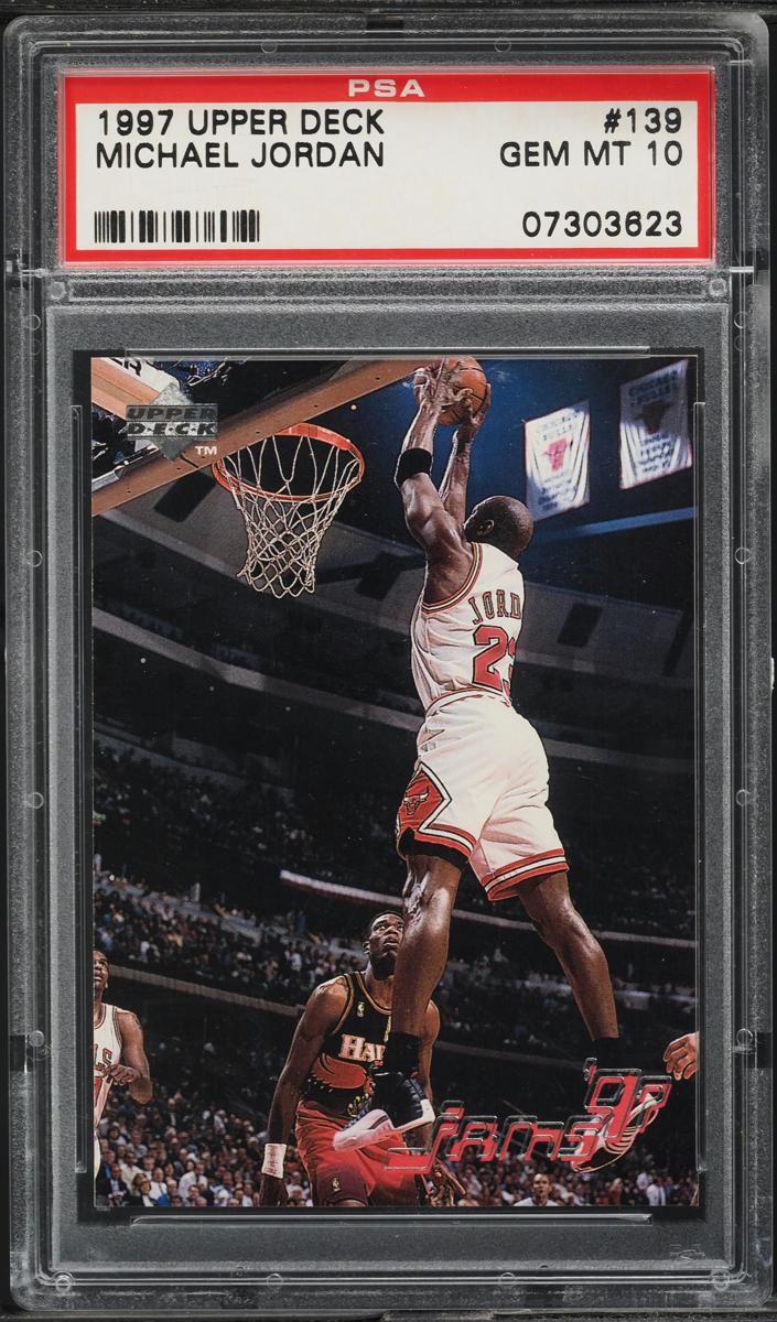 1997 Michael Jordan Upper Deck Basketball #139