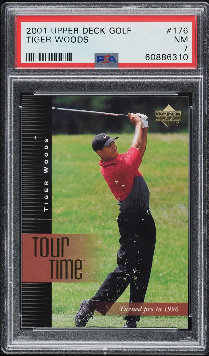 2001 Tiger Woods Upper Deck Golf #176